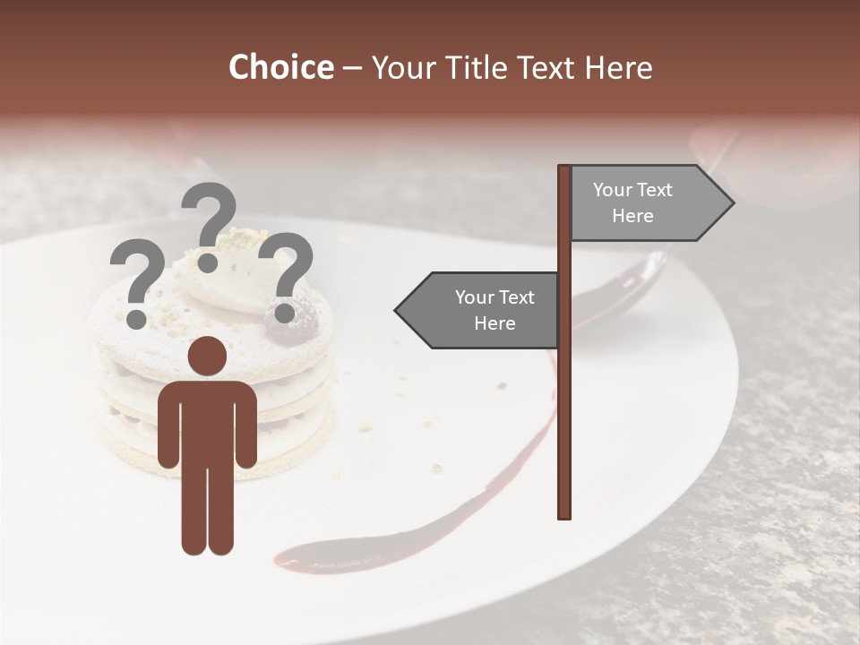 Cooked Cuisine Cake PowerPoint Template