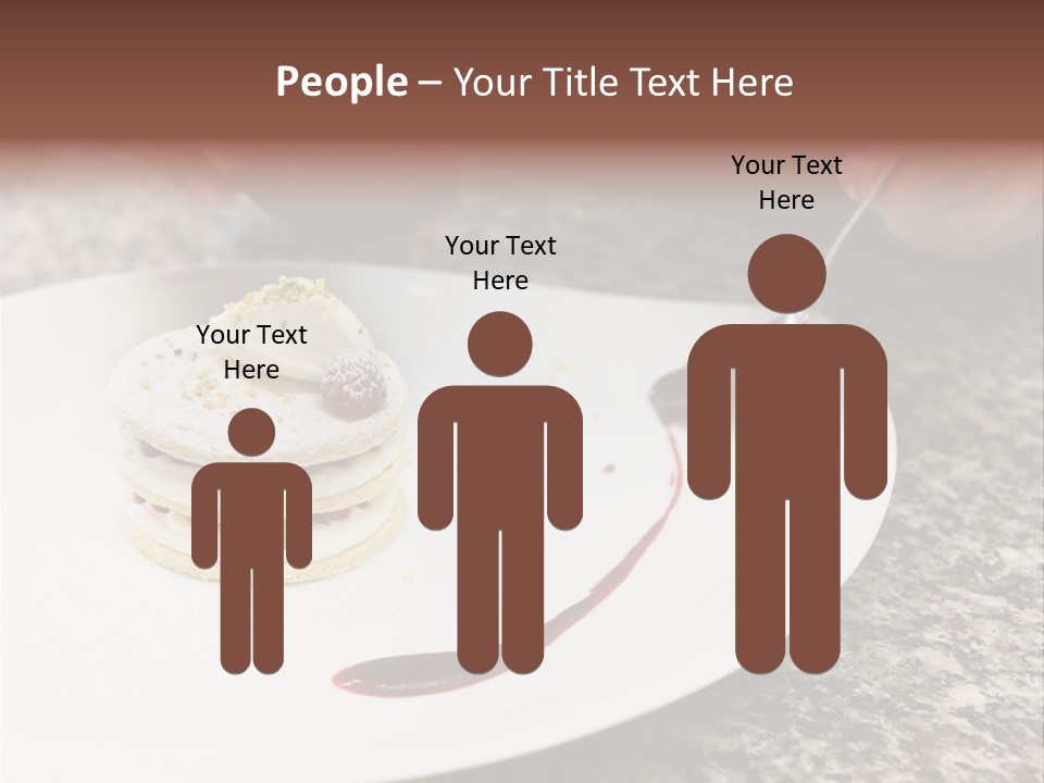 Cooked Cuisine Cake PowerPoint Template