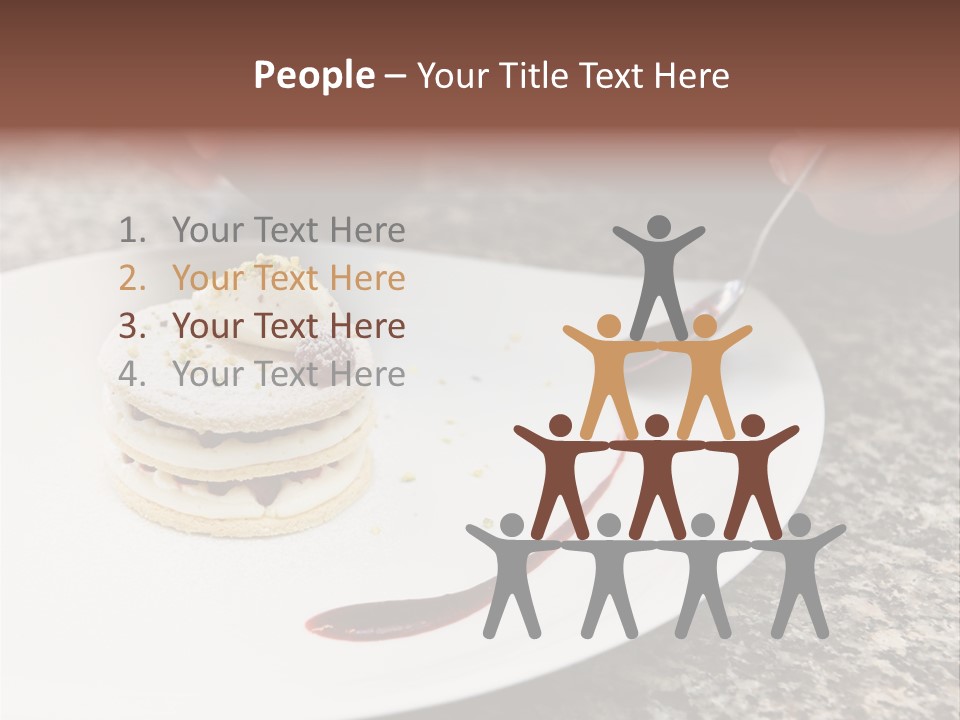 Cooked Cuisine Cake PowerPoint Template