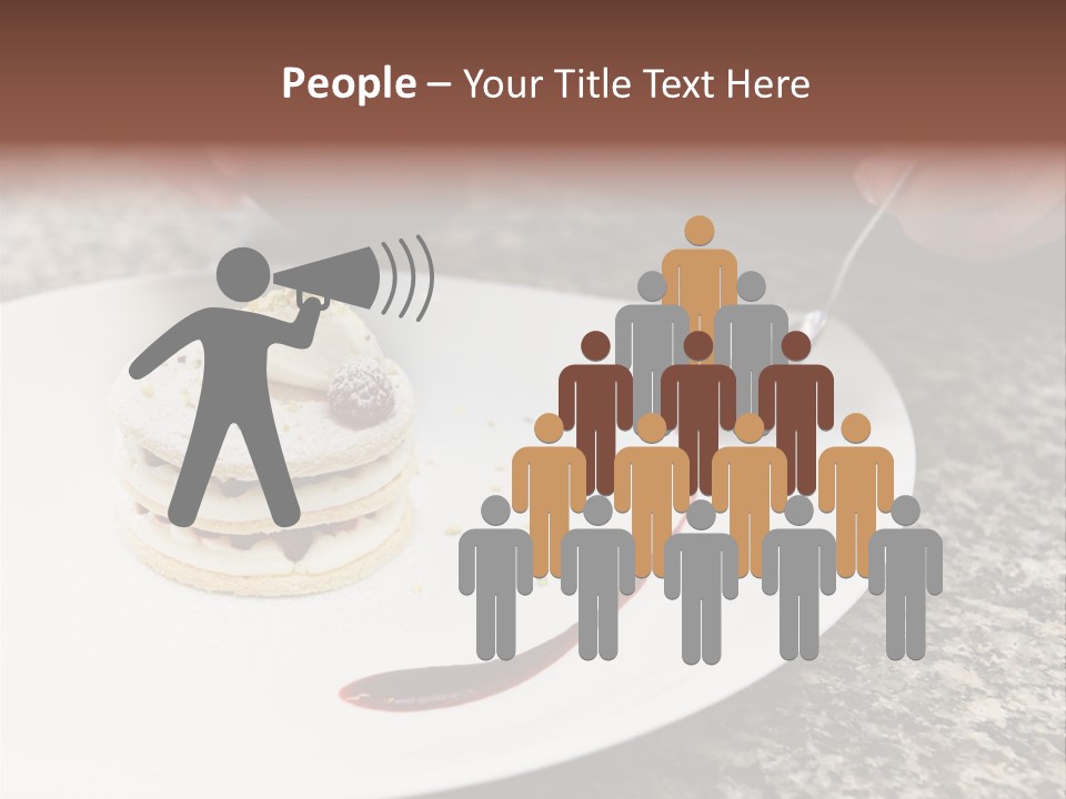 Cooked Cuisine Cake PowerPoint Template