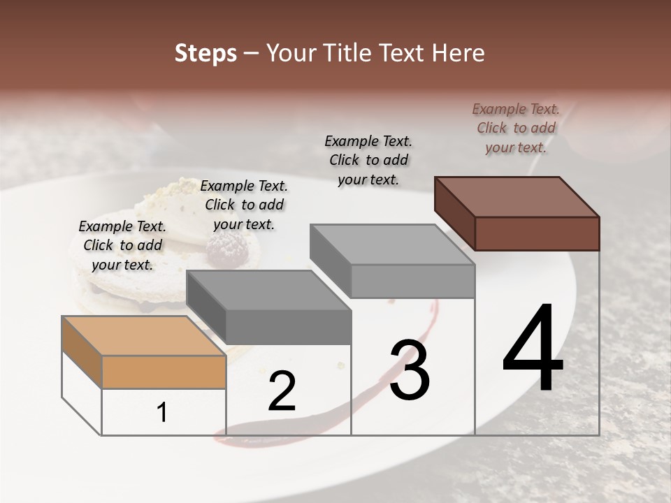 Cooked Cuisine Cake PowerPoint Template
