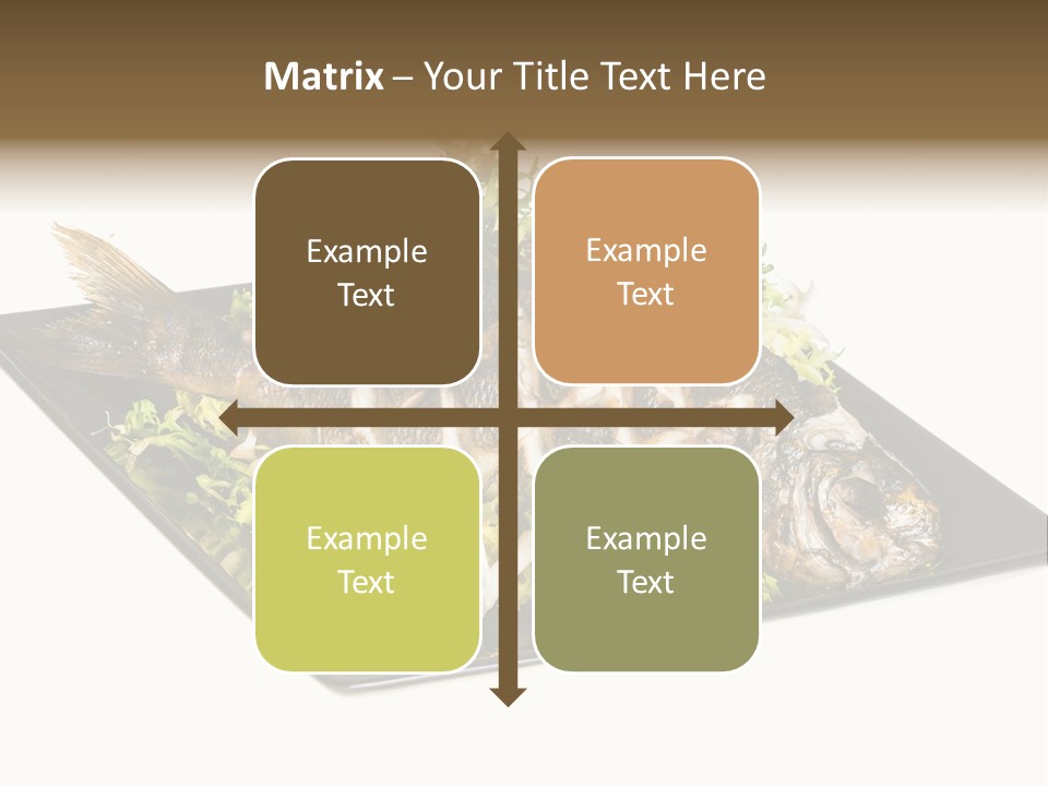 Market Texture Eye PowerPoint Template