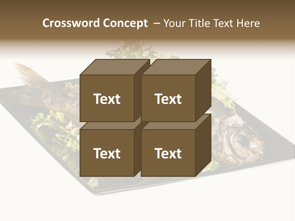 Market Texture Eye PowerPoint Template