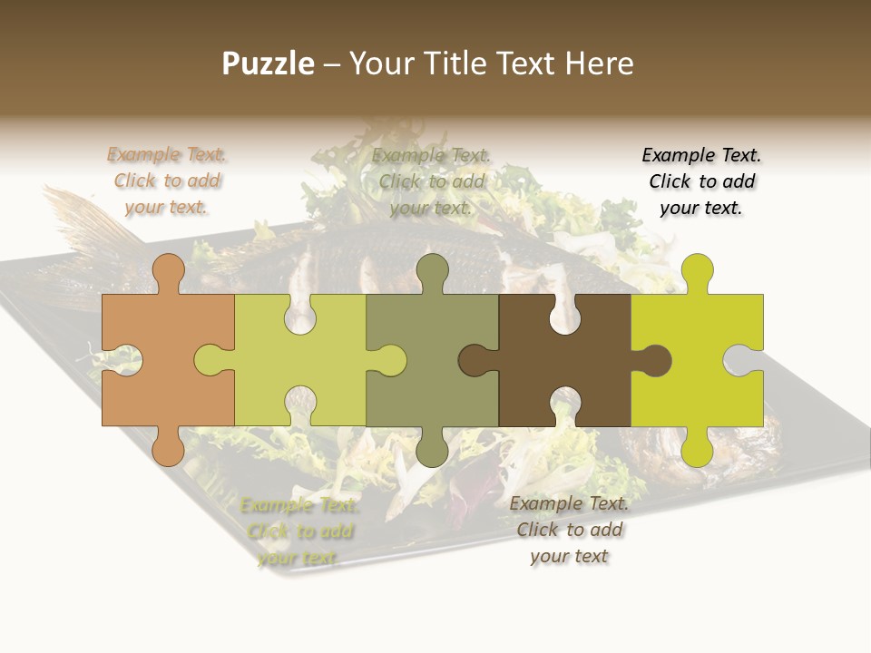 Market Texture Eye PowerPoint Template