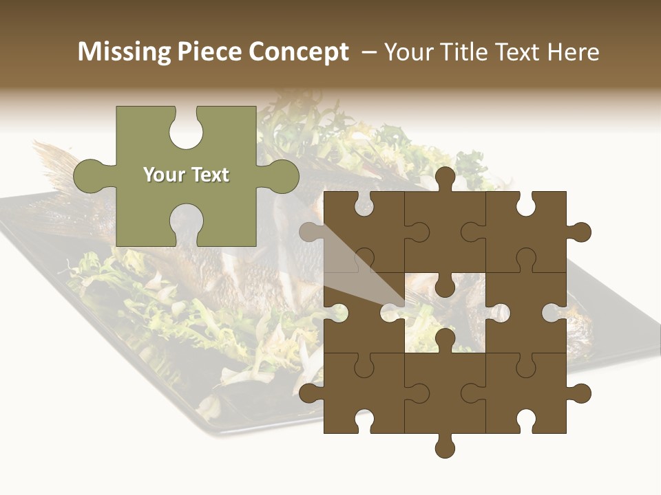 Market Texture Eye PowerPoint Template