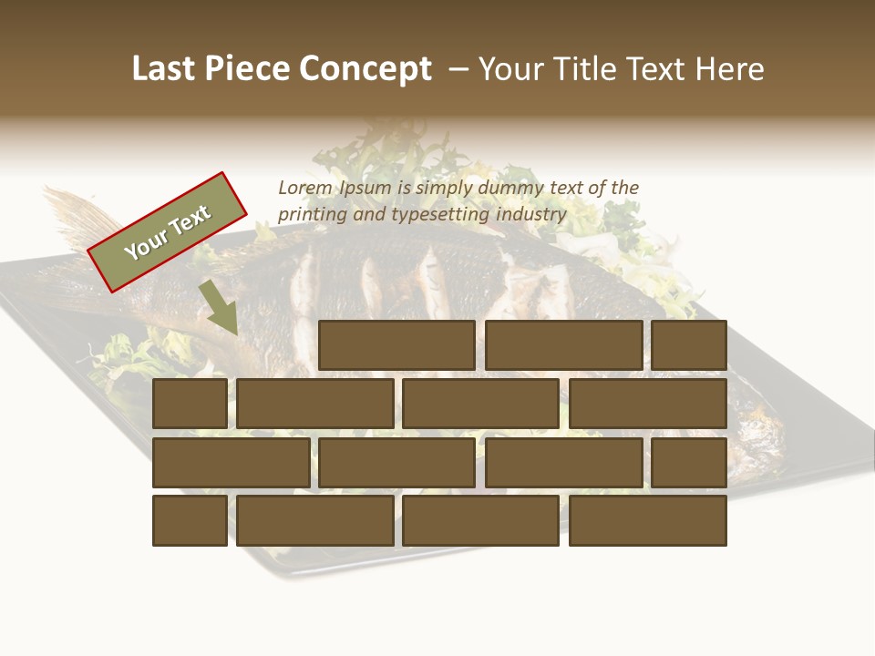 Market Texture Eye PowerPoint Template