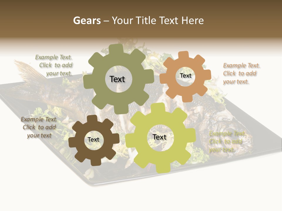 Market Texture Eye PowerPoint Template