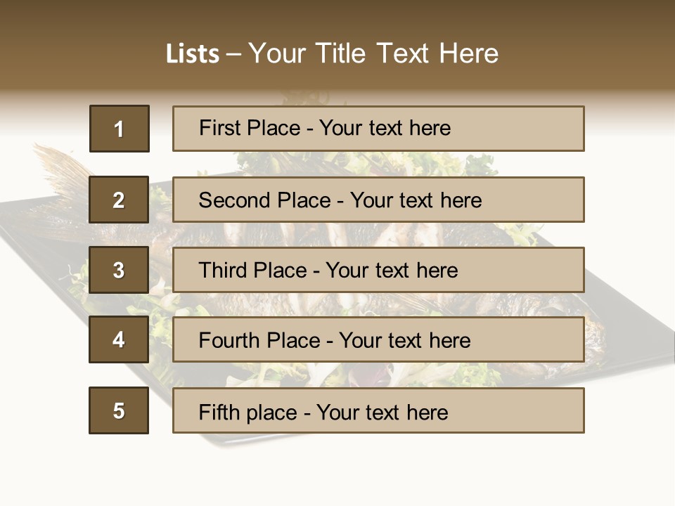 Market Texture Eye PowerPoint Template