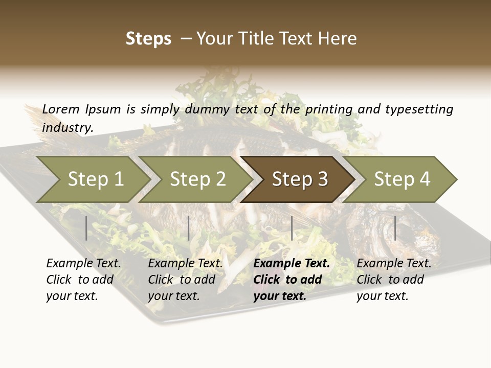 Market Texture Eye PowerPoint Template