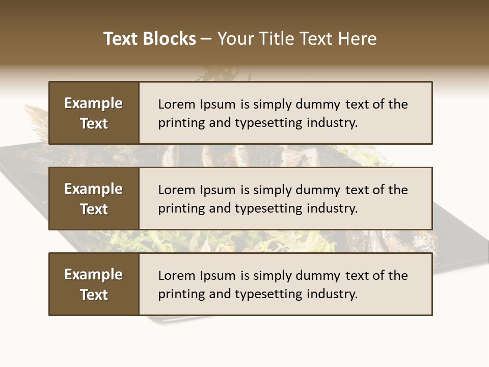 Market Texture Eye PowerPoint Template
