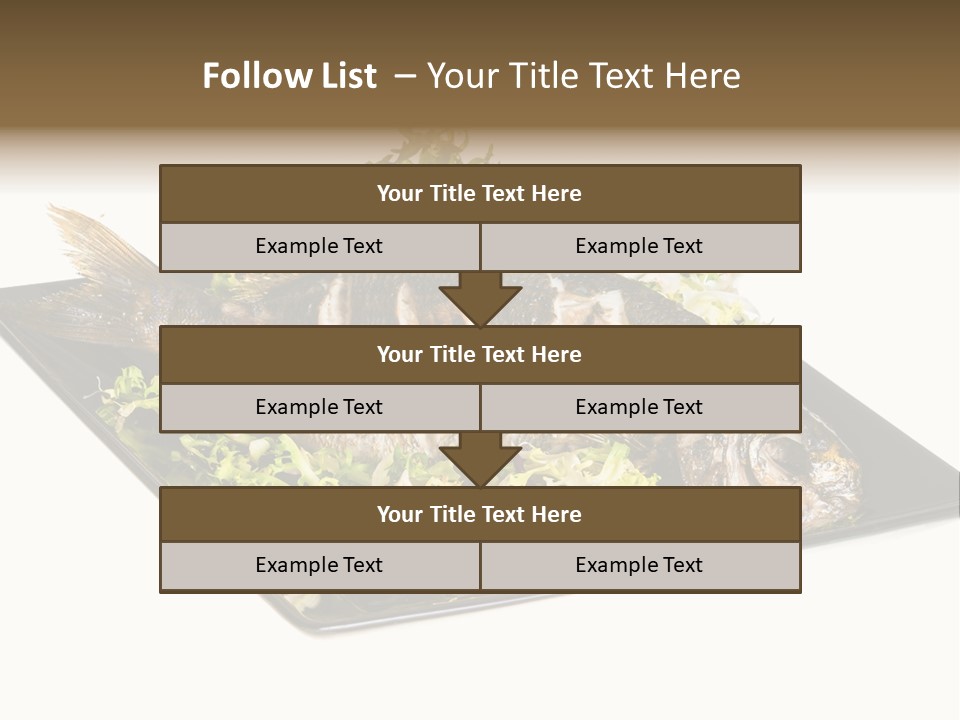 Market Texture Eye PowerPoint Template