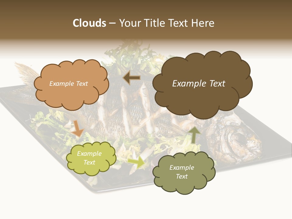 Market Texture Eye PowerPoint Template