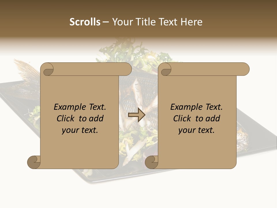 Market Texture Eye PowerPoint Template