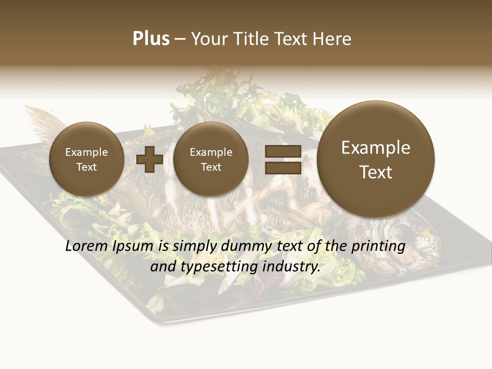 Market Texture Eye PowerPoint Template