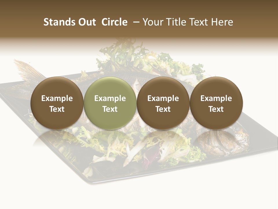 Market Texture Eye PowerPoint Template