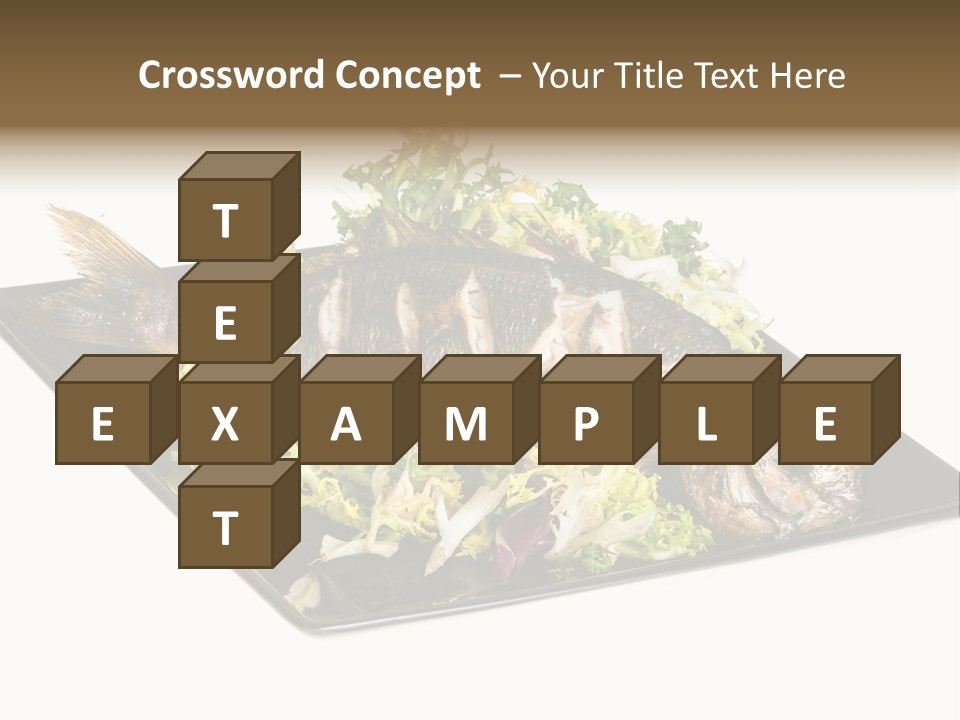 Market Texture Eye PowerPoint Template