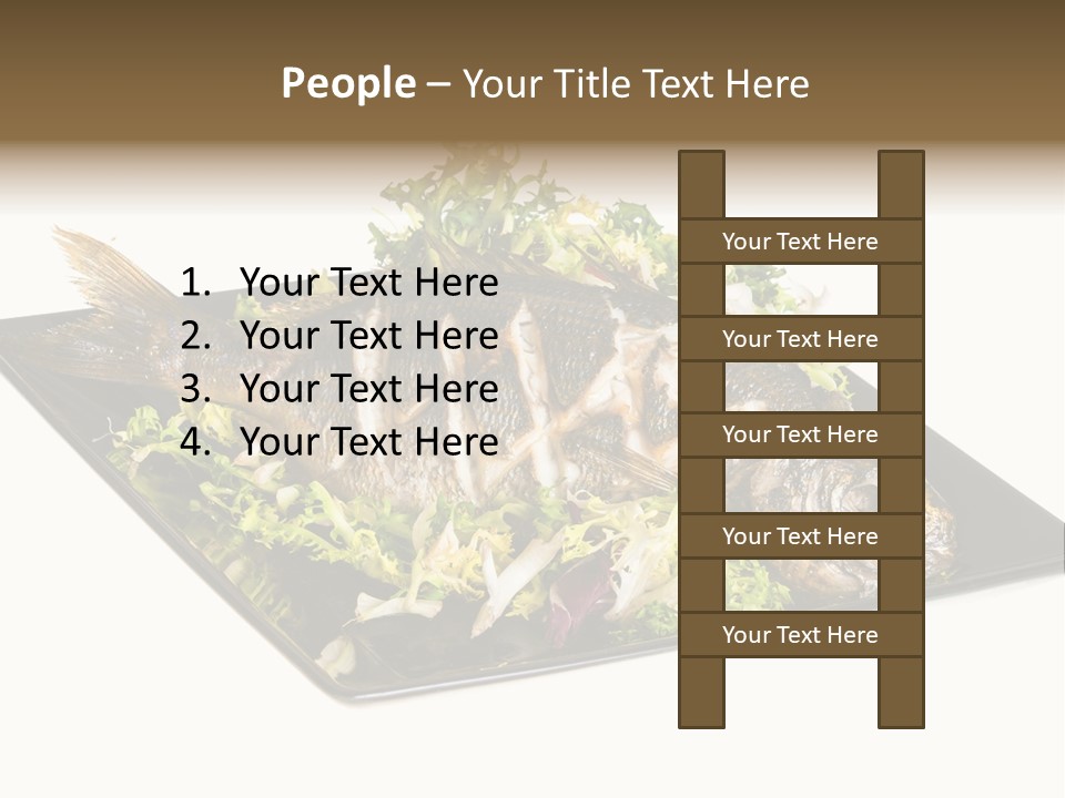Market Texture Eye PowerPoint Template