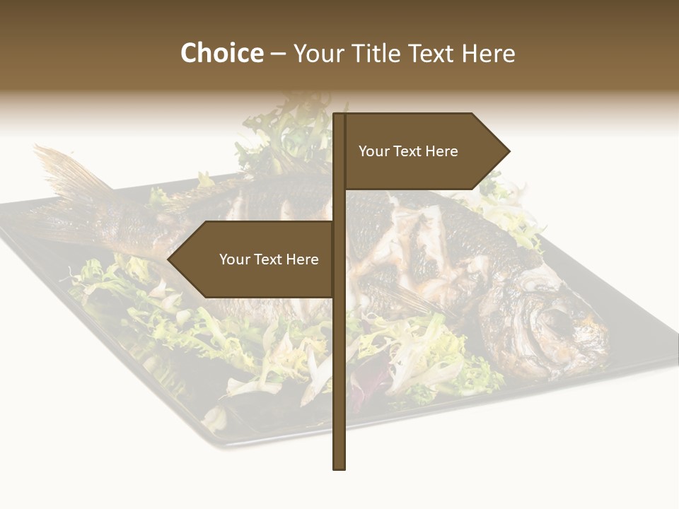 Market Texture Eye PowerPoint Template