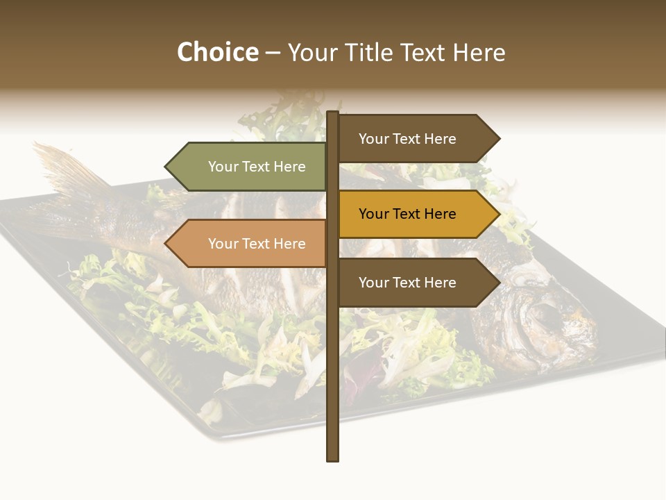 Market Texture Eye PowerPoint Template