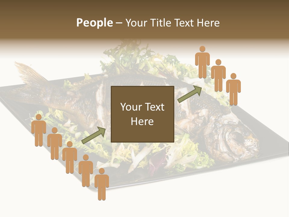 Market Texture Eye PowerPoint Template