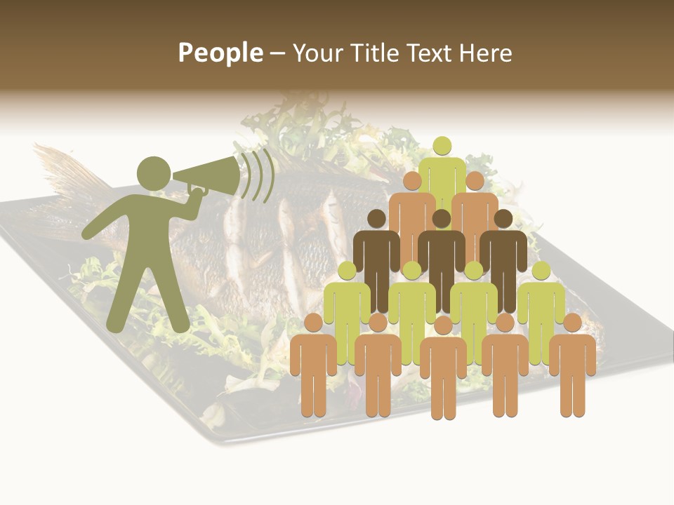 Market Texture Eye PowerPoint Template