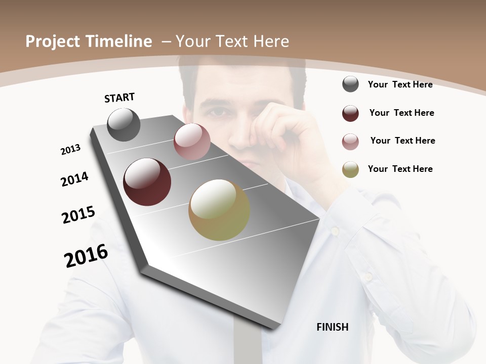 Costume Student Young Adult PowerPoint Template