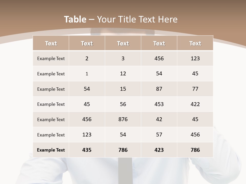 Costume Student Young Adult PowerPoint Template