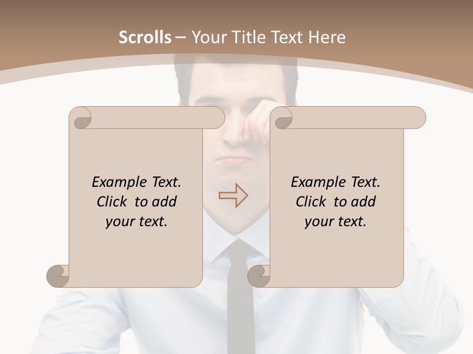 Costume Student Young Adult PowerPoint Template