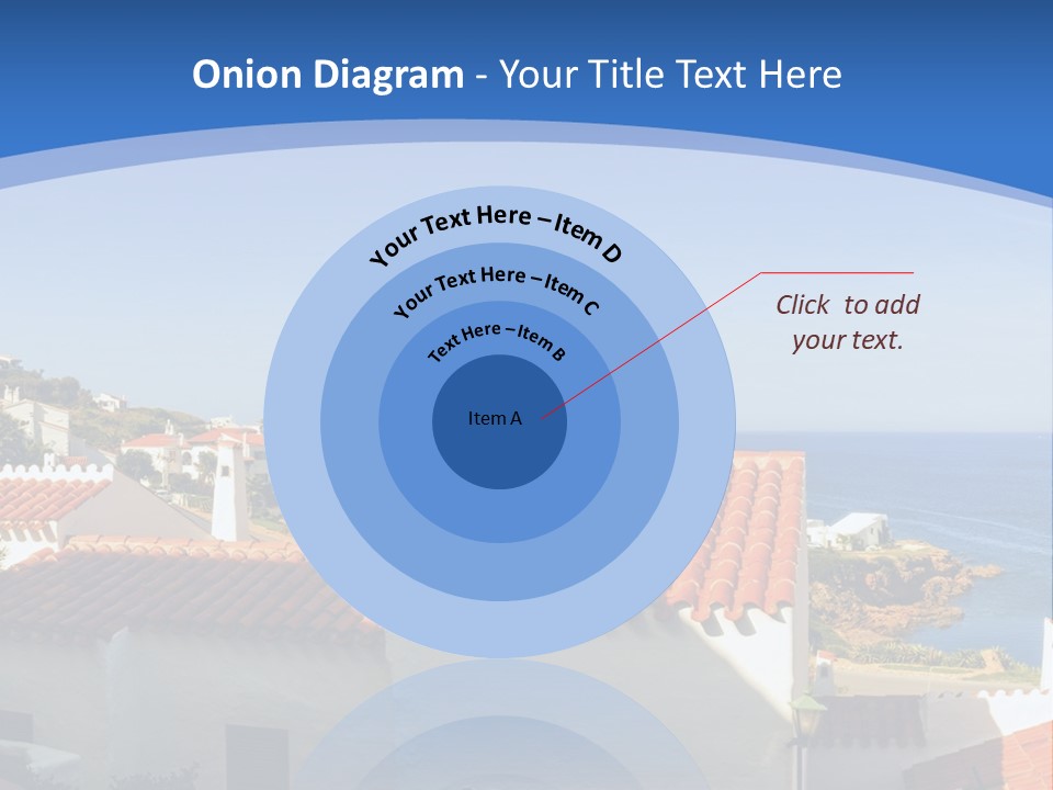 Tranquil White Leisure PowerPoint Template