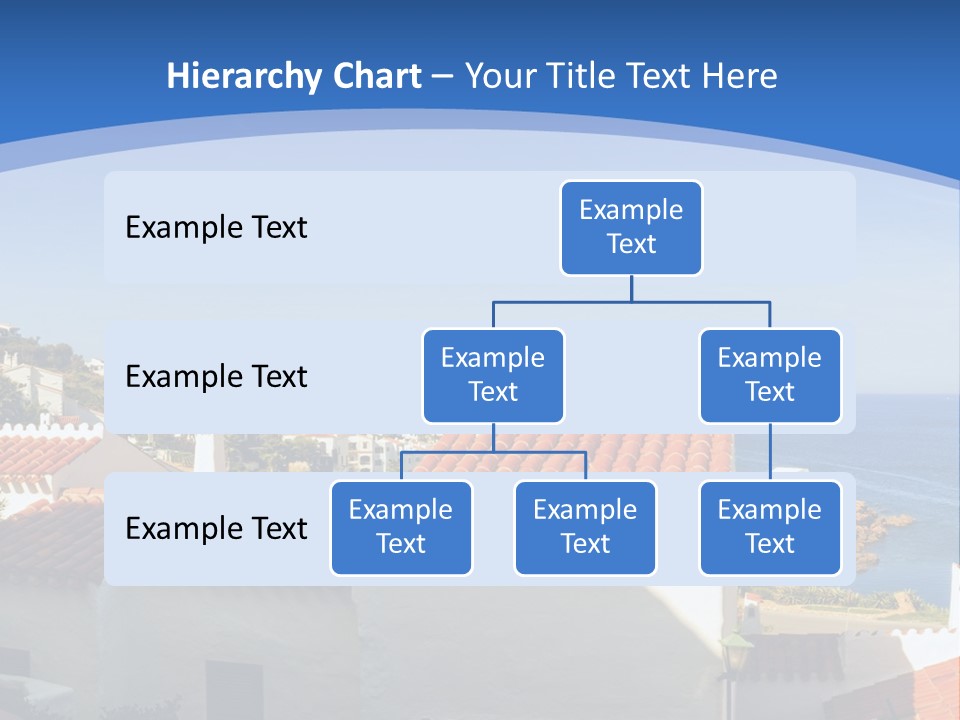 Tranquil White Leisure PowerPoint Template