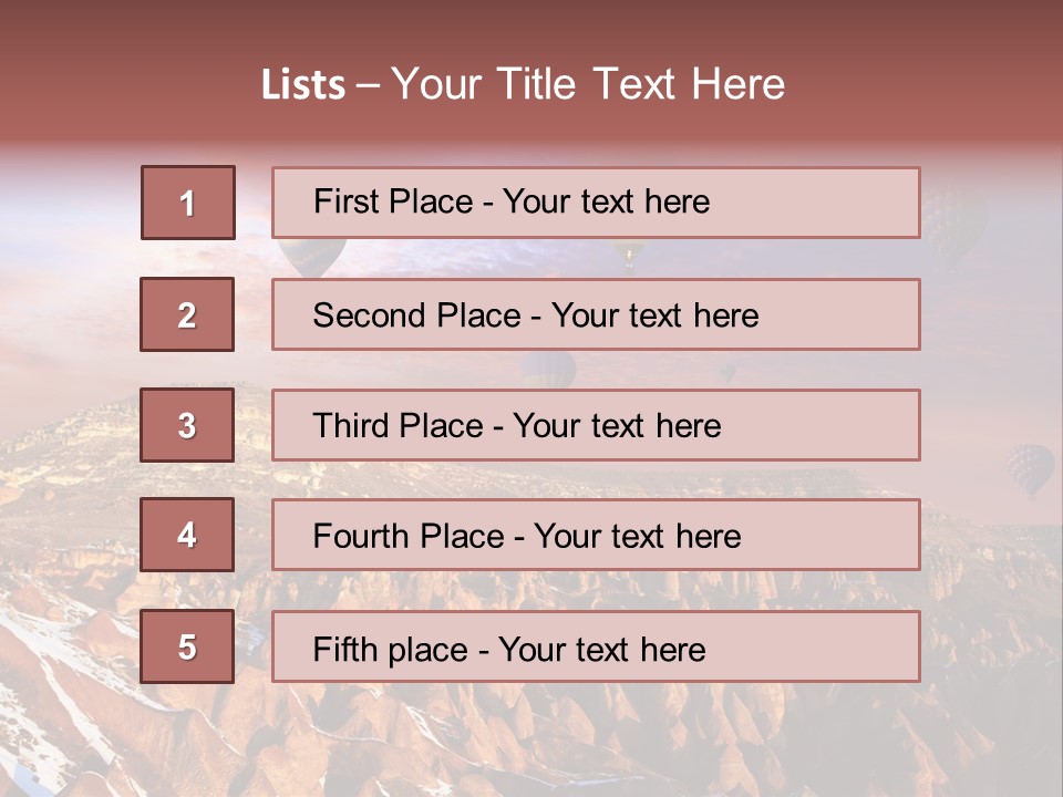 Hot Limestone Anatolia PowerPoint Template