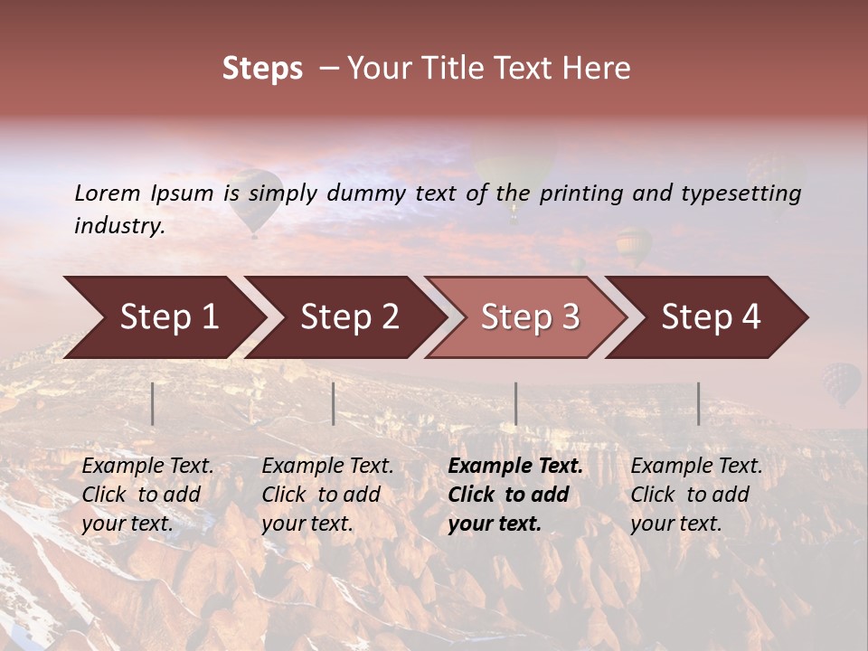 Hot Limestone Anatolia PowerPoint Template