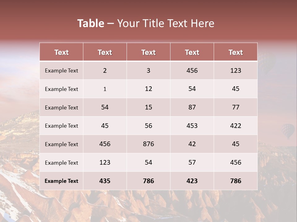 Hot Limestone Anatolia PowerPoint Template