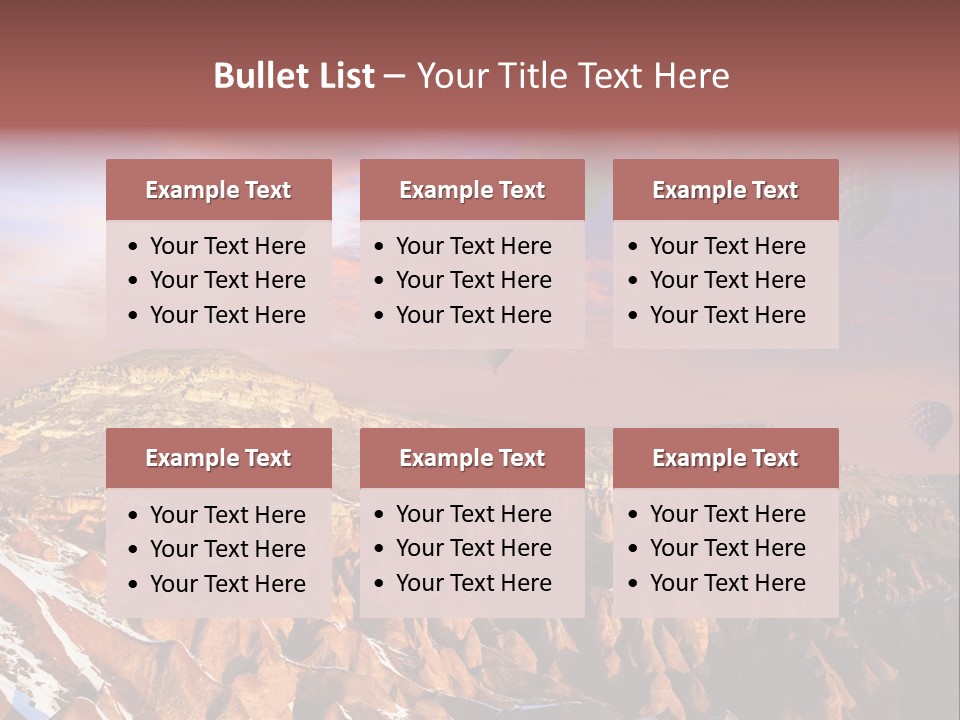Hot Limestone Anatolia PowerPoint Template
