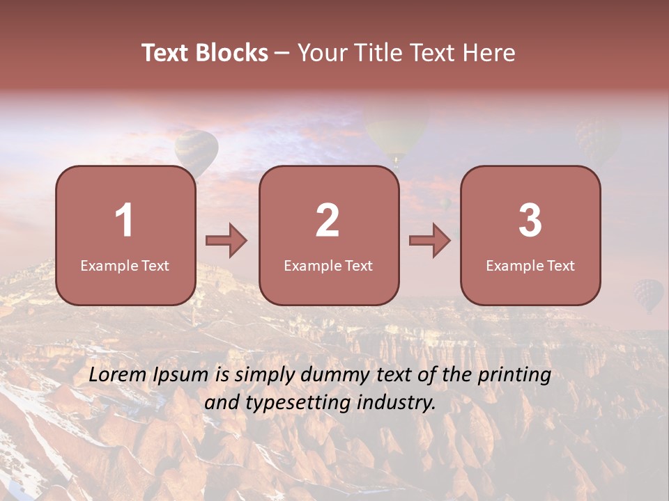 Hot Limestone Anatolia PowerPoint Template