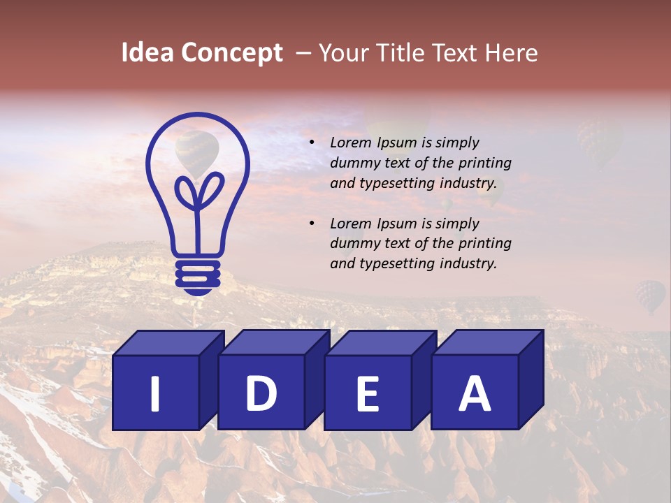 Hot Limestone Anatolia PowerPoint Template