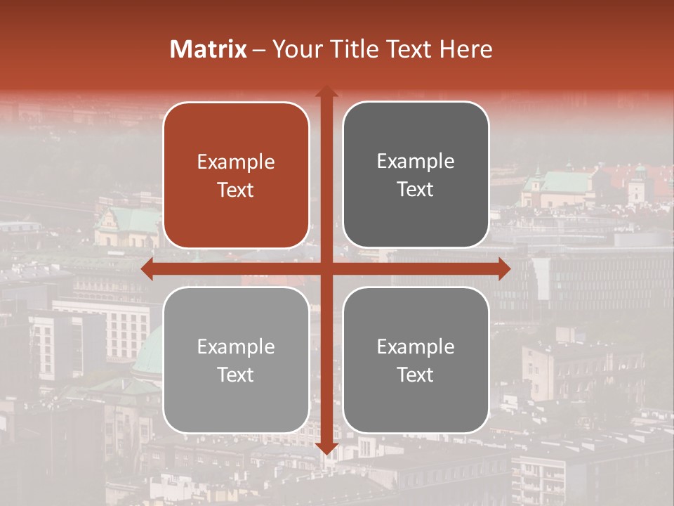 Business Windows Skyscraper PowerPoint Template