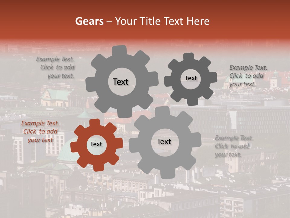 Business Windows Skyscraper PowerPoint Template