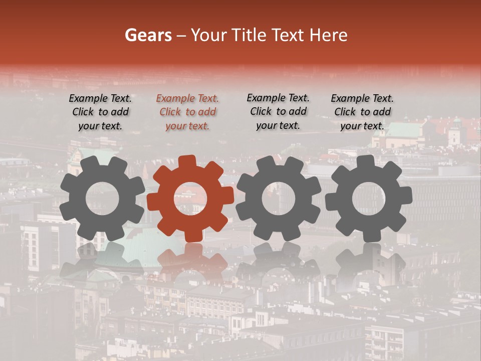 Business Windows Skyscraper PowerPoint Template