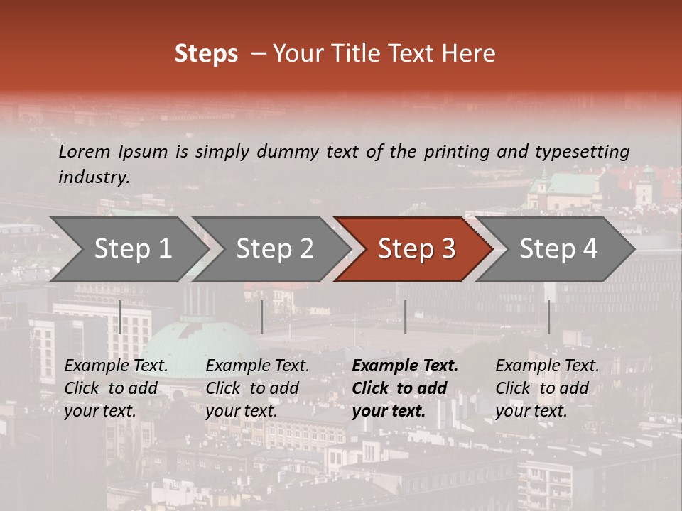 Business Windows Skyscraper PowerPoint Template