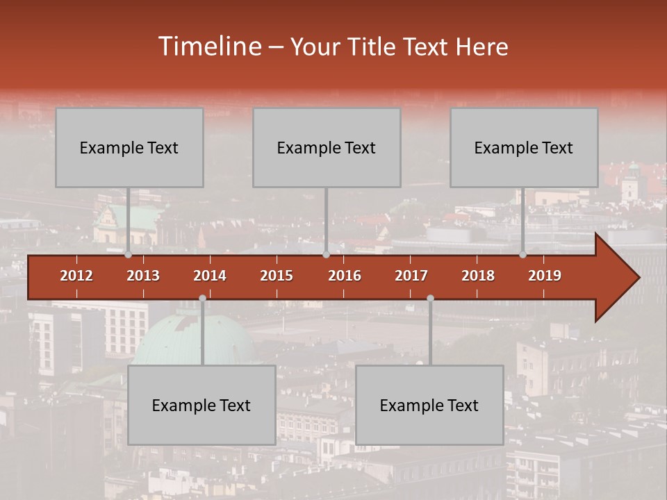 Business Windows Skyscraper PowerPoint Template