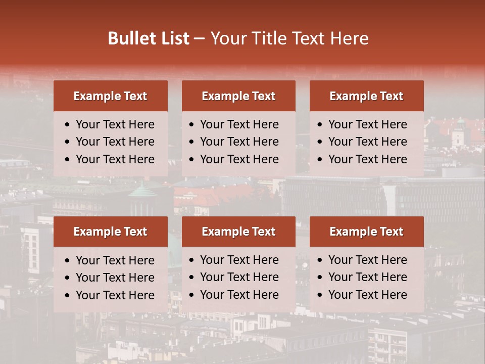 Business Windows Skyscraper PowerPoint Template