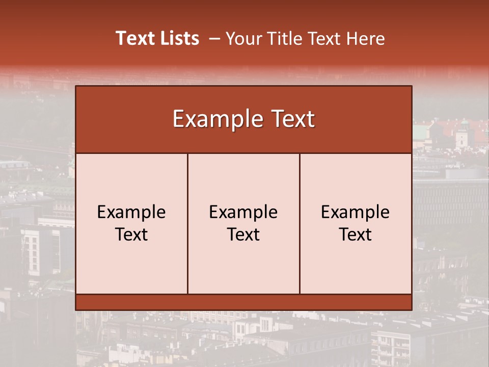Business Windows Skyscraper PowerPoint Template
