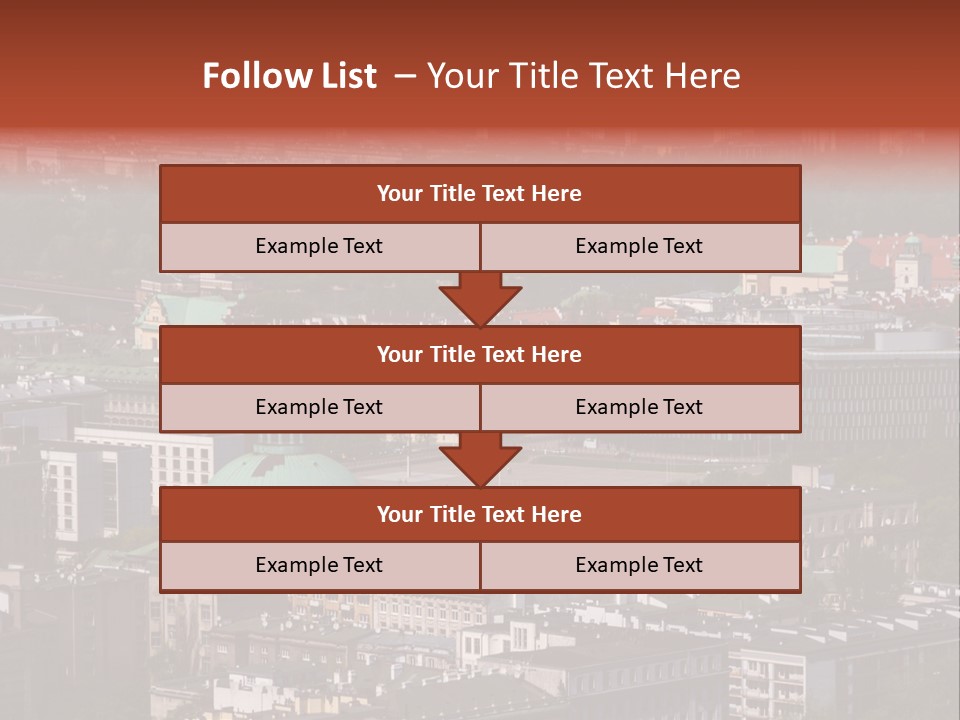 Business Windows Skyscraper PowerPoint Template