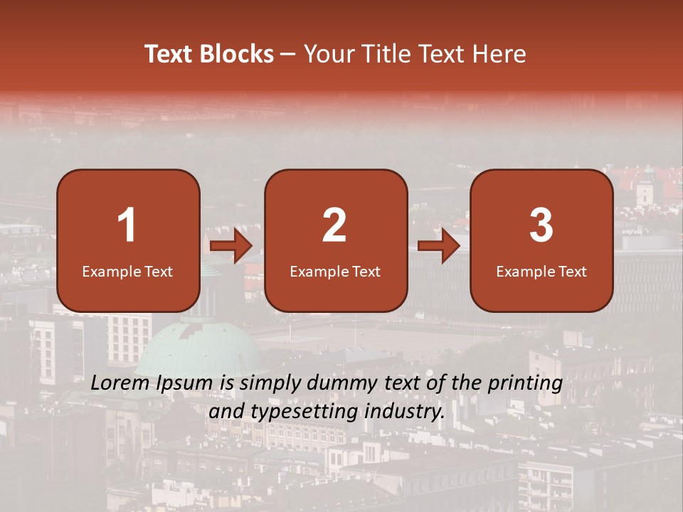 Business Windows Skyscraper PowerPoint Template