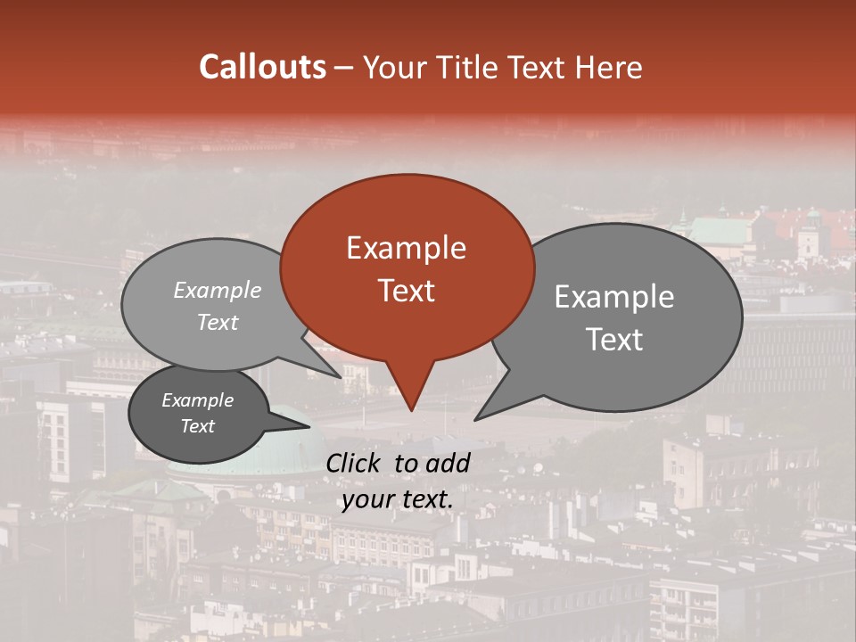 Business Windows Skyscraper PowerPoint Template