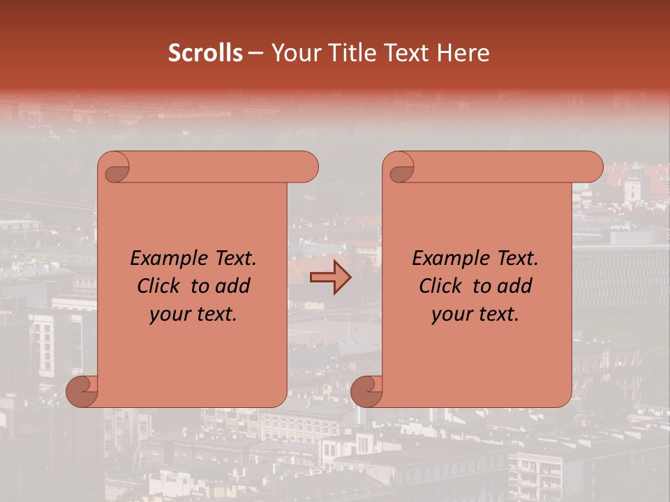 Business Windows Skyscraper PowerPoint Template