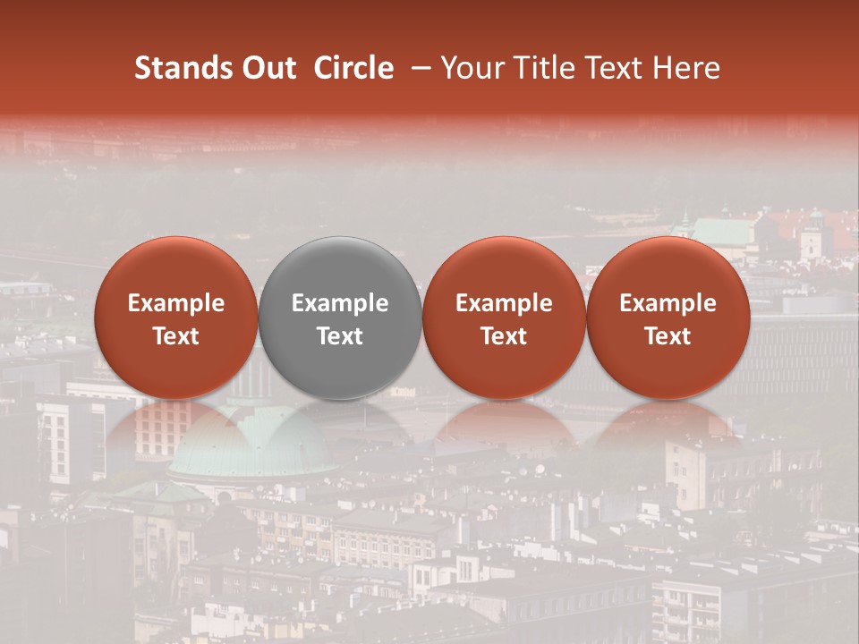 Business Windows Skyscraper PowerPoint Template