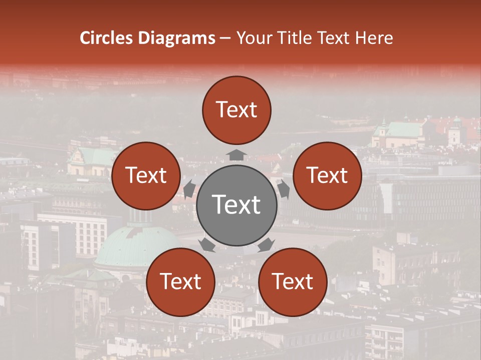 Business Windows Skyscraper PowerPoint Template