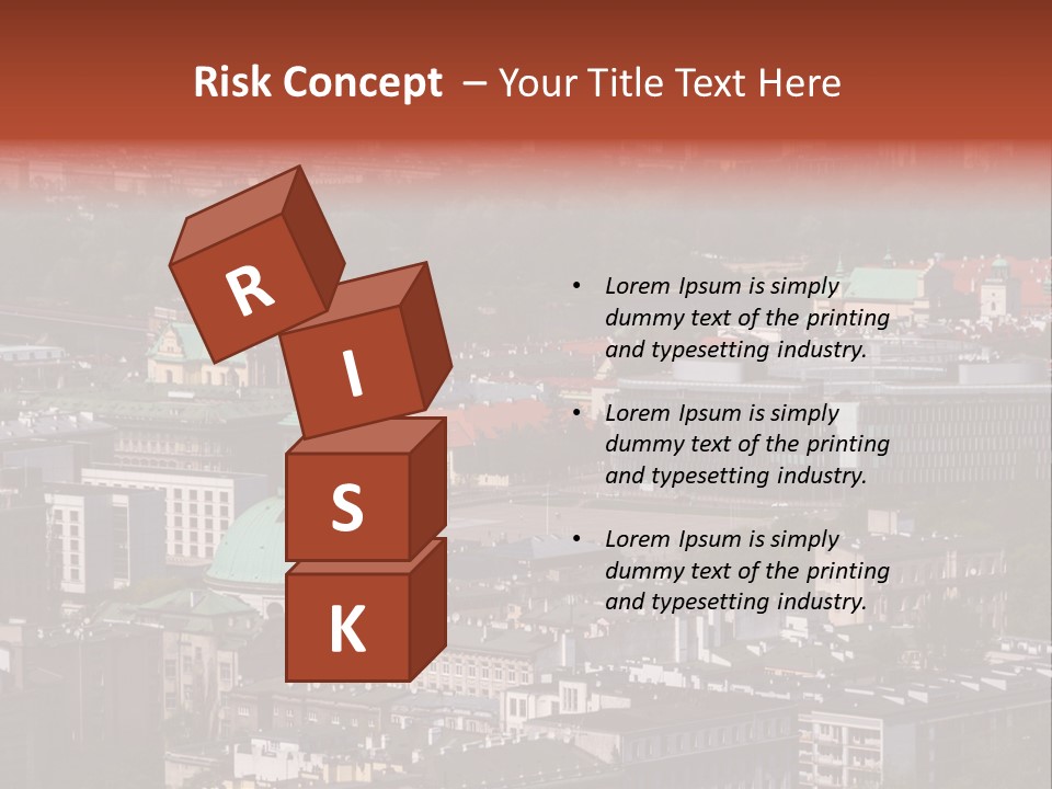 Business Windows Skyscraper PowerPoint Template